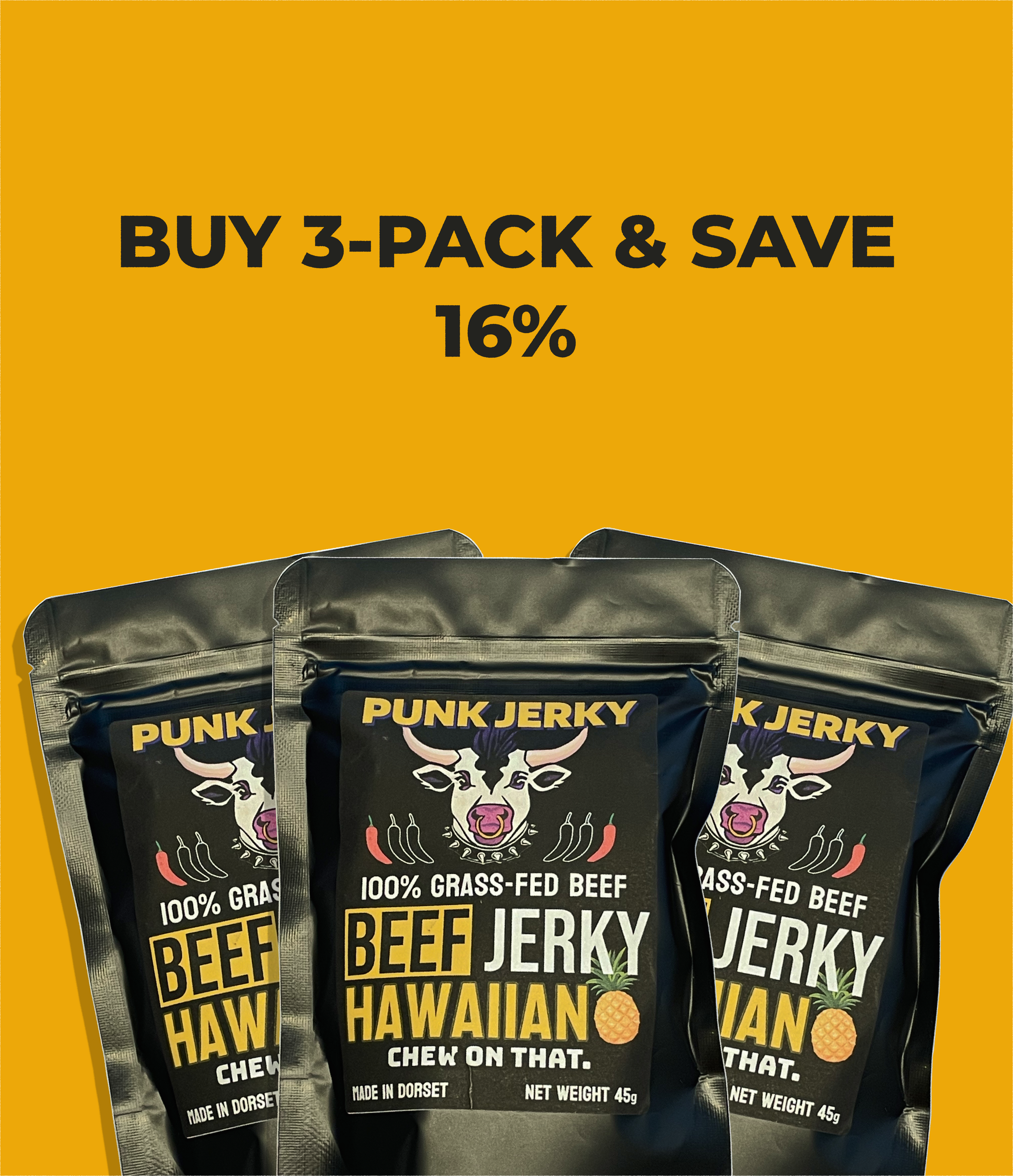 BEEF JERKY - HAWAIIAN