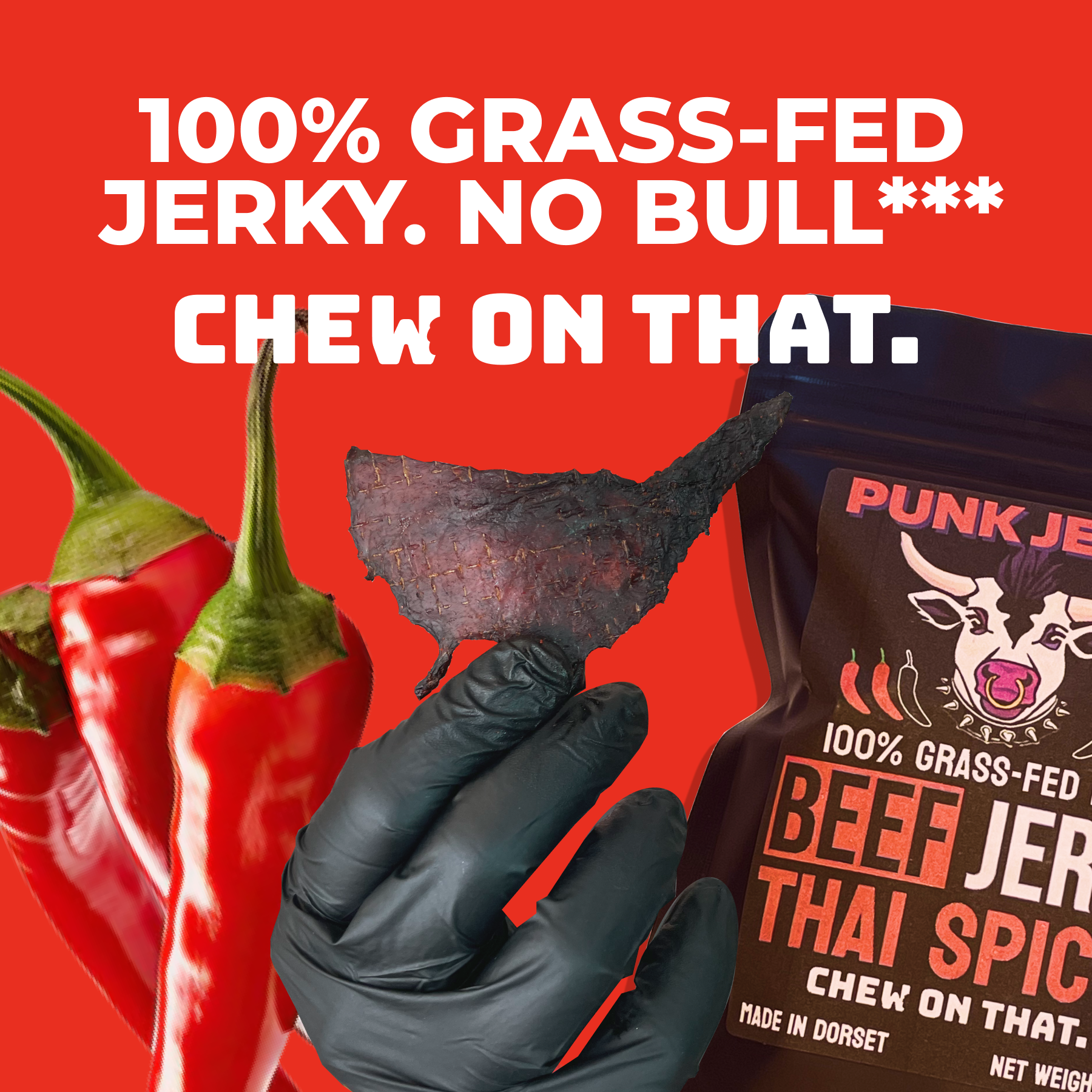 BEEF JERKY - THAI SPICY