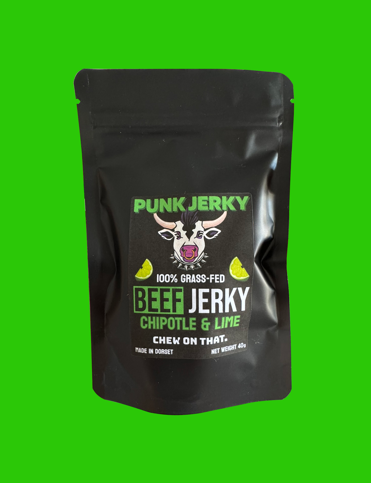 BEEF JERKY - CHIPOTLE & LIME (THIS MONTH'S SPECIAL)
